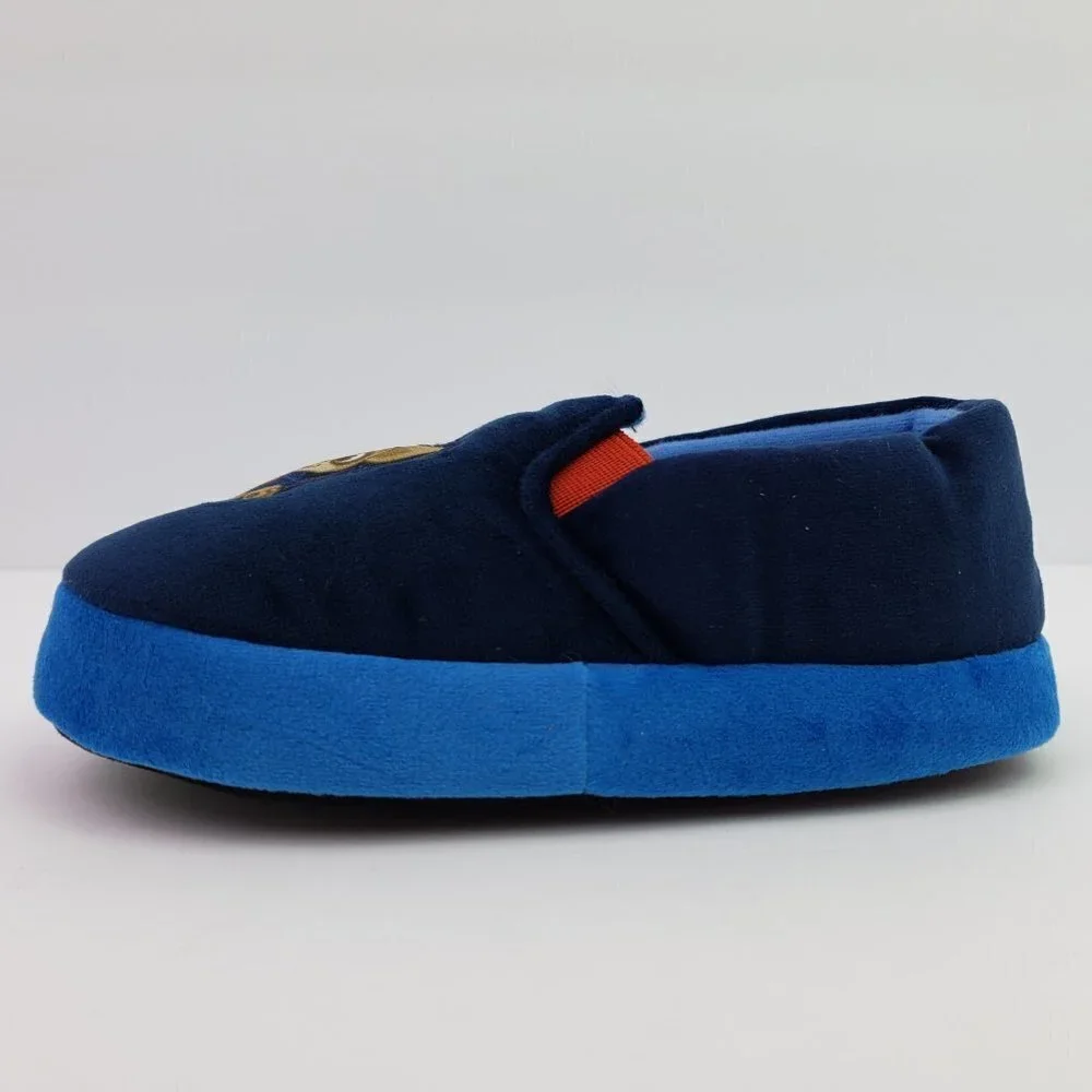 Andy By Andrea A Marino Tex Toddler Boys Size 10 Blue Sailor Dog Slippers 89205